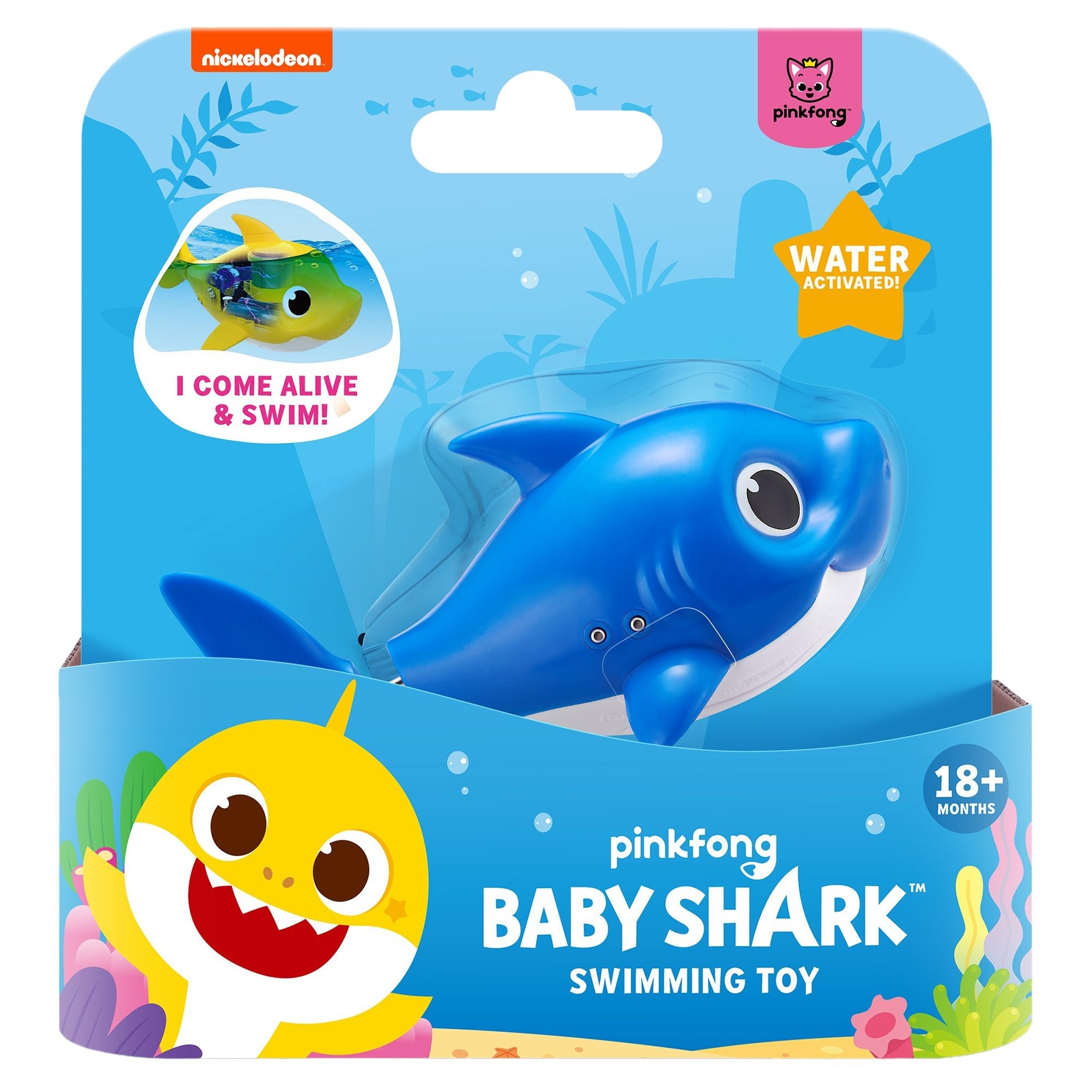 Robo Alive Junior Mini Baby Shark Series 1 Battery - Powered Swim Bath - Mastermind Toys___248632