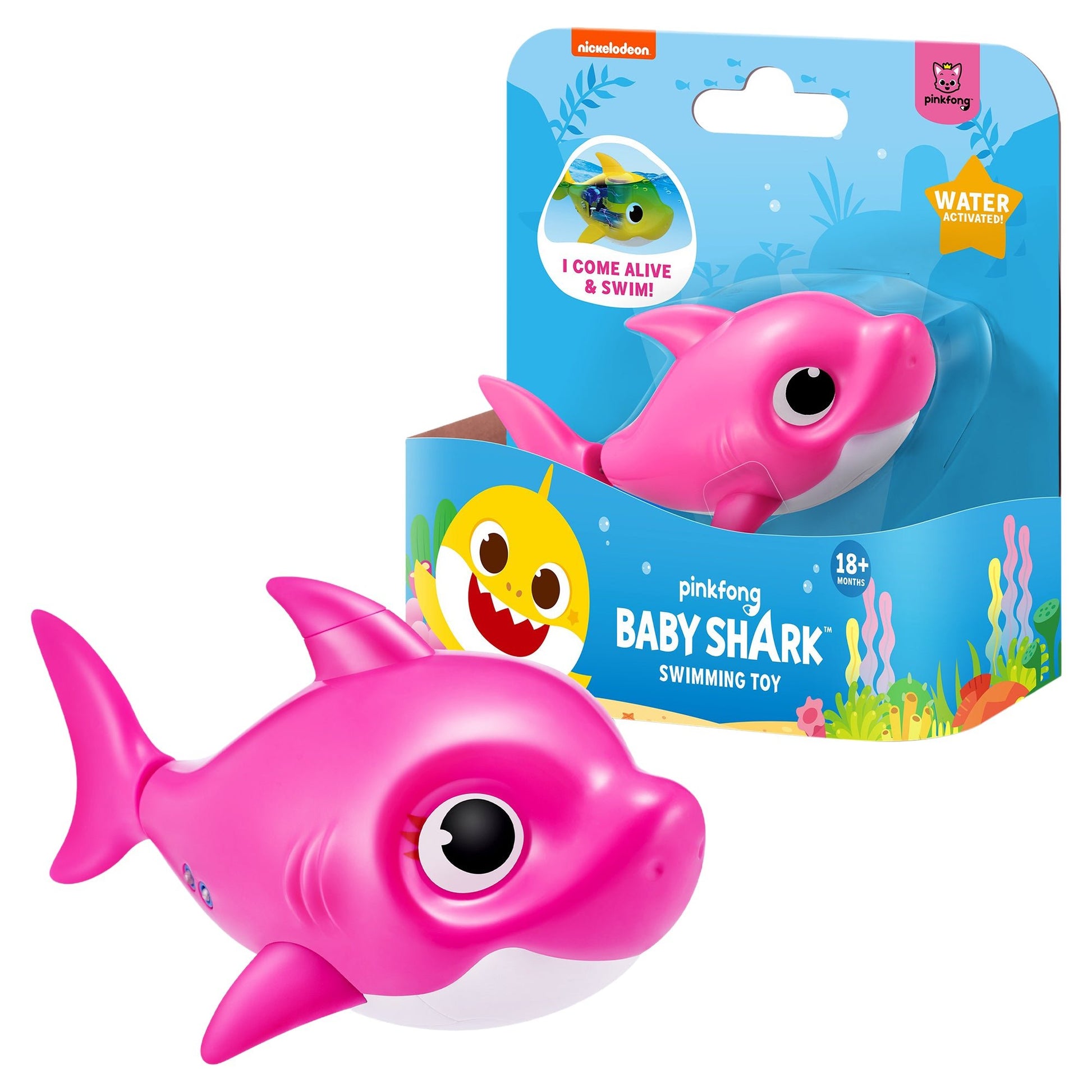 Robo Alive Junior Mini Baby Shark Series 1 Battery - Powered Swim Bath - Mastermind Toys___248632