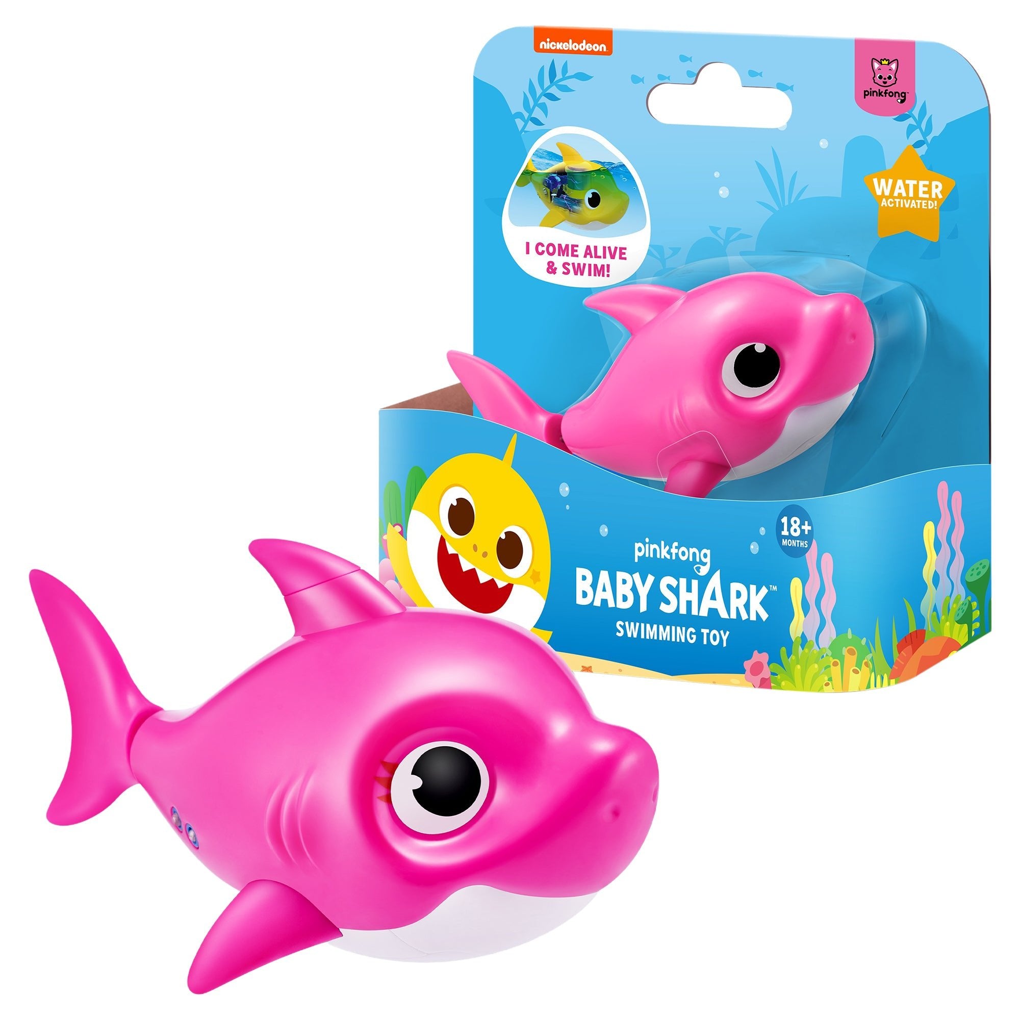 Robo Alive Junior Mini Baby Shark Series 1 Battery - Powered Swim Bath - Mastermind Toys___248632