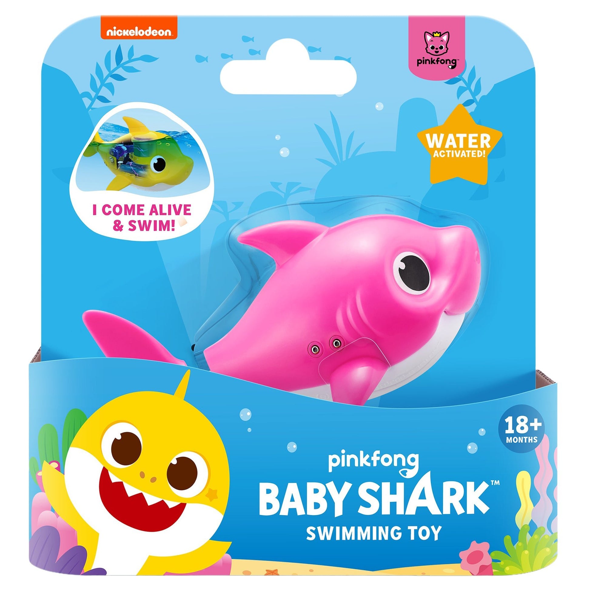 Robo Alive Junior Mini Baby Shark Series 1 Battery - Powered Swim Bath - Mastermind Toys___248632