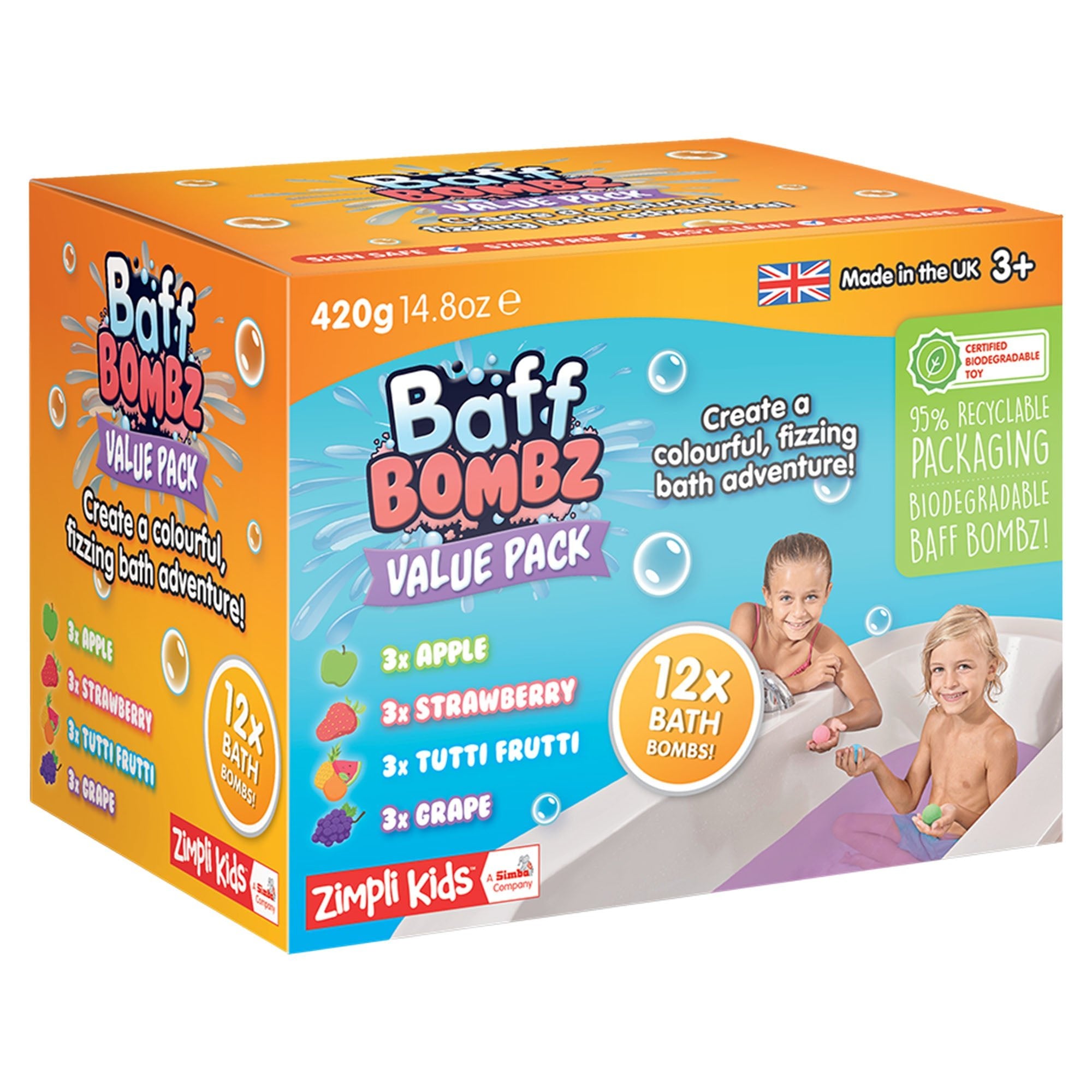 ROUND BAFF BOMBZ VALUE PACK Round Apple Scented Round - Mastermind Toys___249125