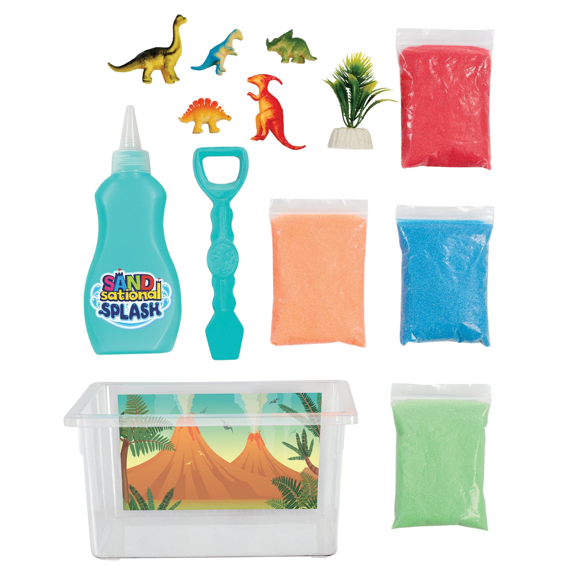 Sandsational Splash Dino Water World - Mastermind Toys___247178