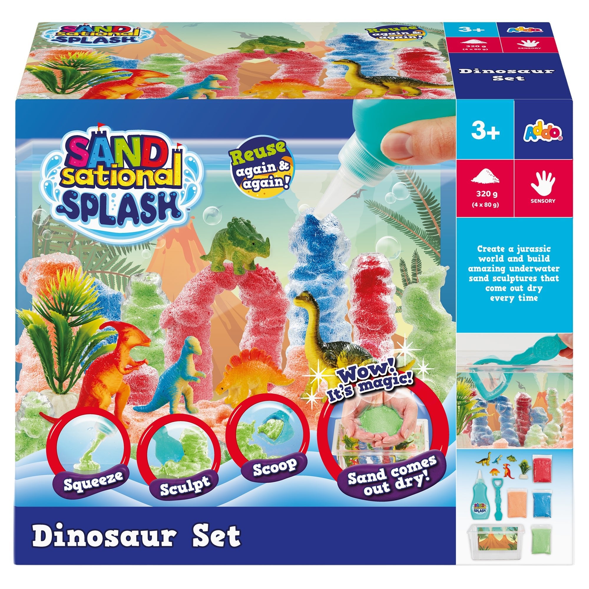 Sandsational Splash Dino Water World - Mastermind Toys___247178