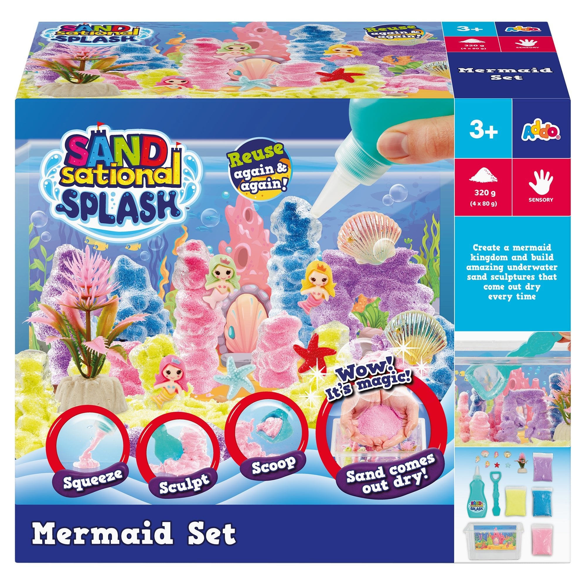 Sandsational Splash - Mermaid Set - Mastermind Toys___247407