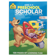 School Zone 128 Page Prescool Workbooks - 2 Asst. - Mastermind Toys___248783