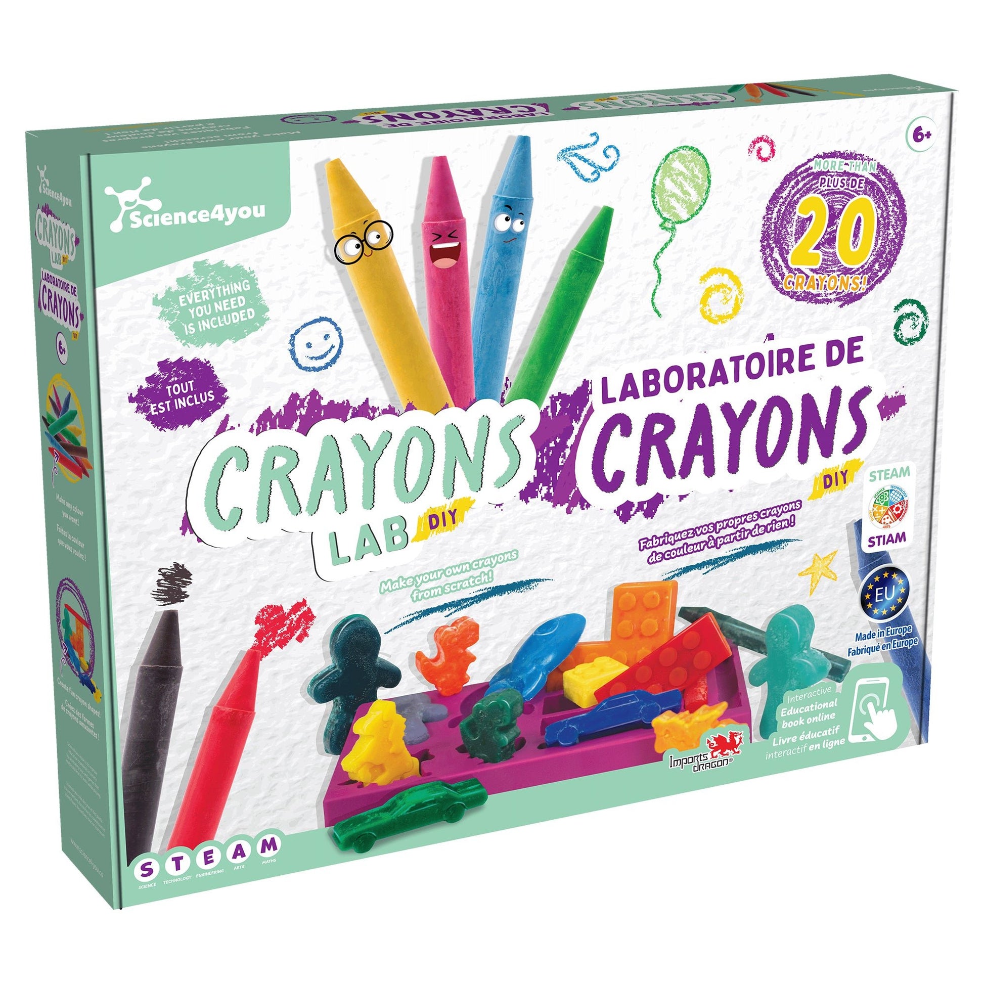 Science4You - Crayon Lab - Mastermind Toys___248025