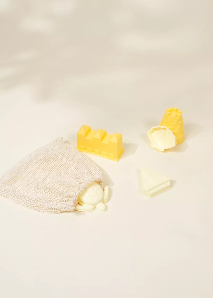 Set of 5 Silicone Sand Moulds For The Beach - Ocean - Mastermind Toys___245658