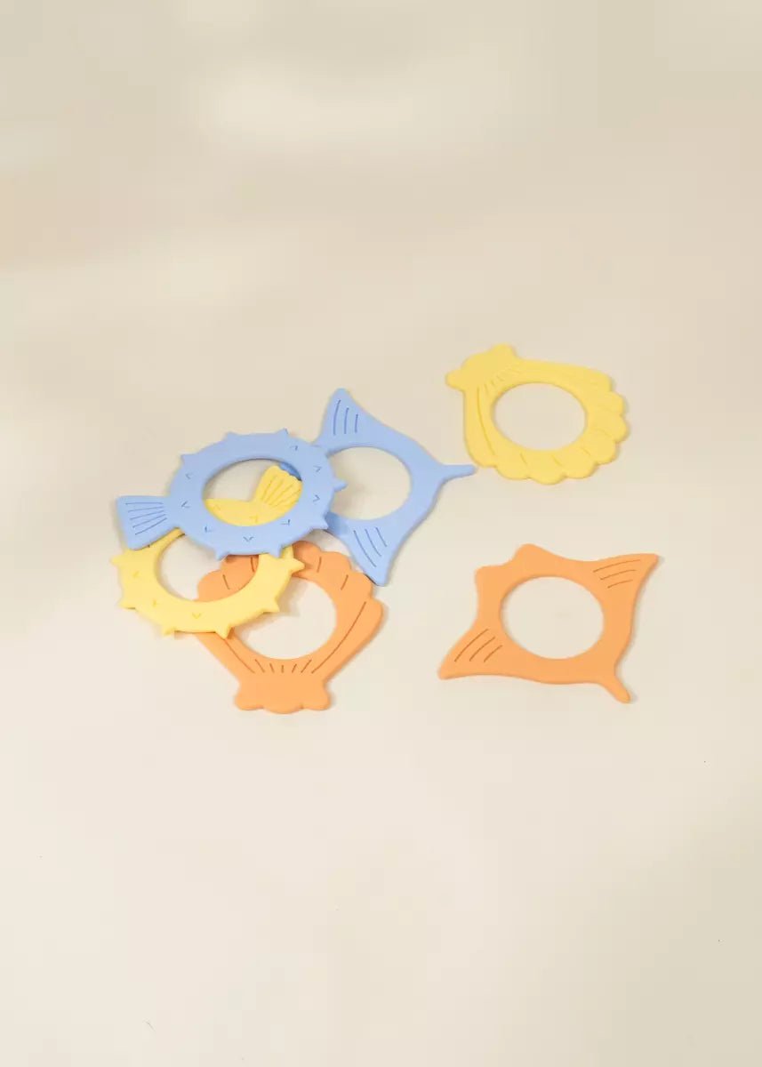 Set of 6 Silicone Diving Rings Pool Toys - Ocean - Mastermind Toys___245667