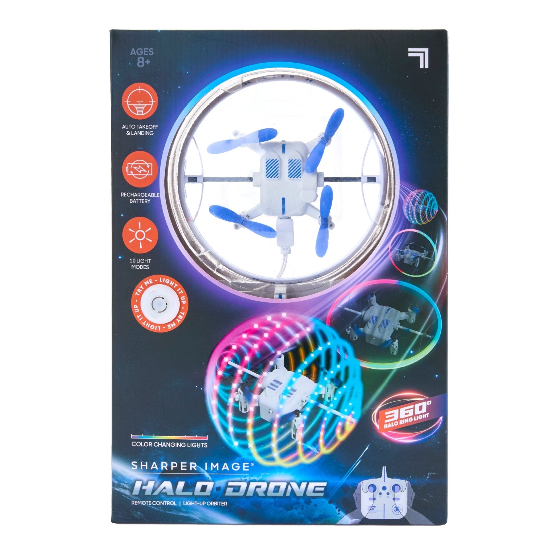 Sharper Image Light Up Halo Drone 5 Inch - Mastermind Toys___255513