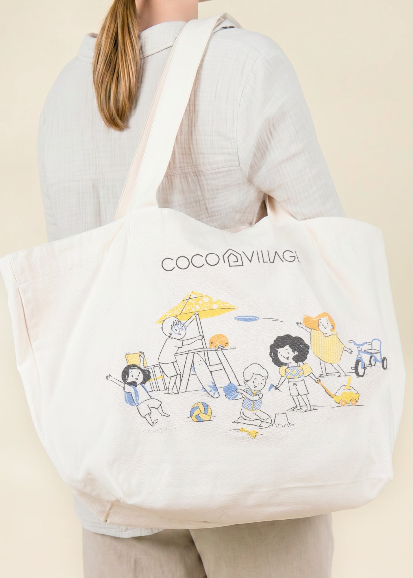 Shopping Tote Bag – Memories of a Beach Days - Mastermind Toys___251235