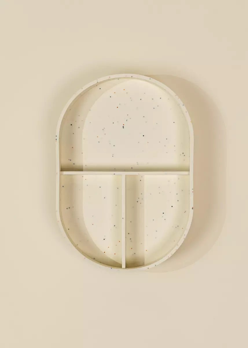 Silicone Toddler Divided Plate–Pottery Coll - Mastermind Toys___249908