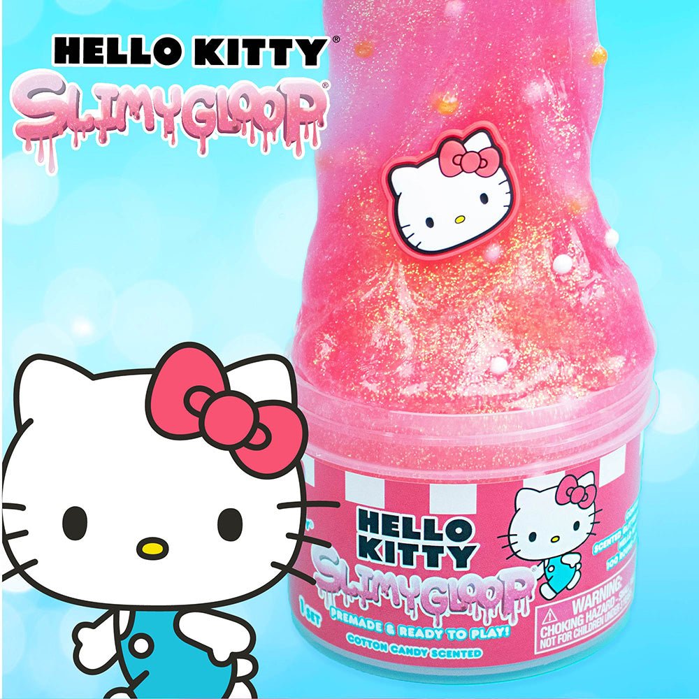 Slimygloop Hello Kitty Cotton Candy Slime - Mastermind Toys___236916