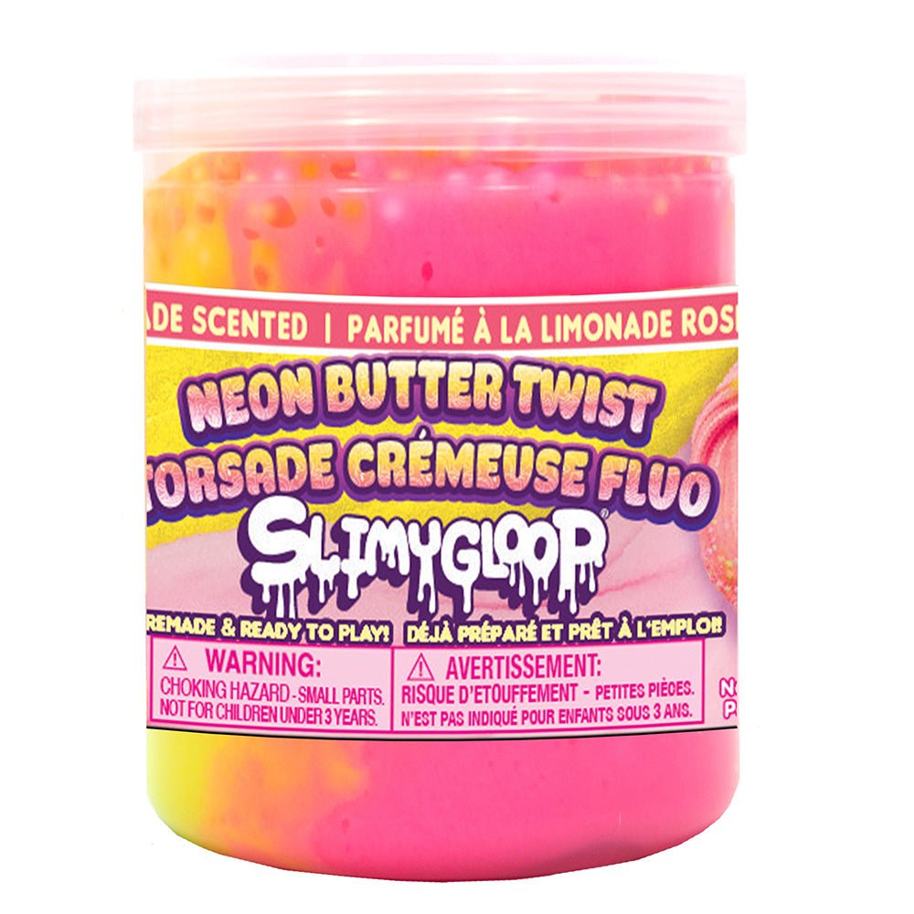 Slimygoop Neon Butter Twist Lemonade Butter Slime - Mastermind Toys___236907