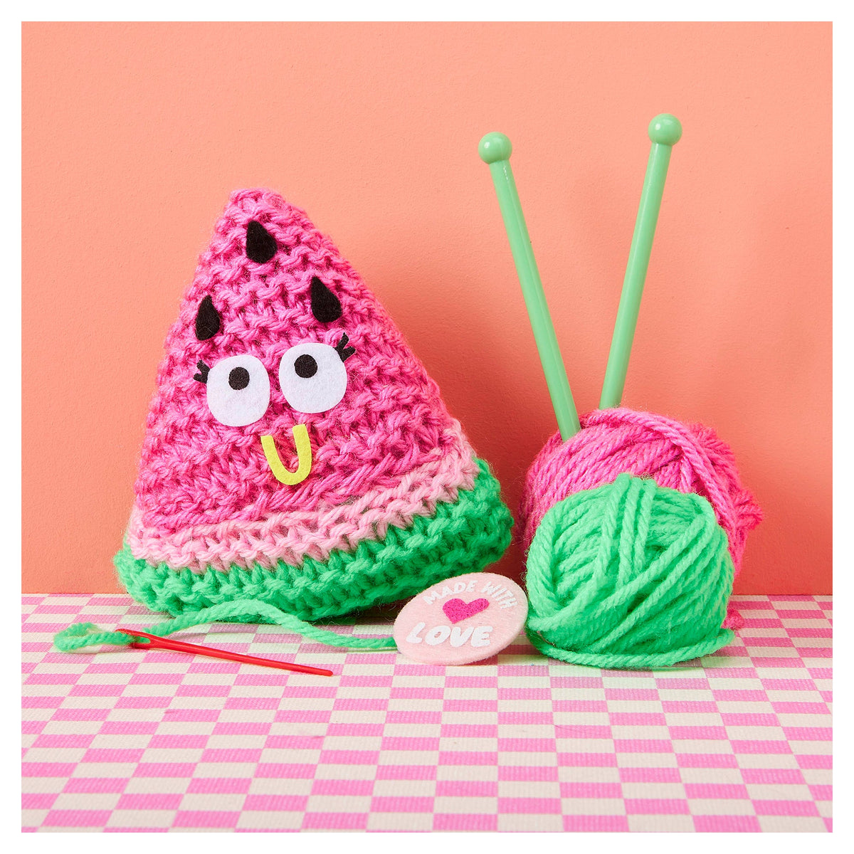 Snack Knit Kit - Watermelonie - Mastermind Toys___251601