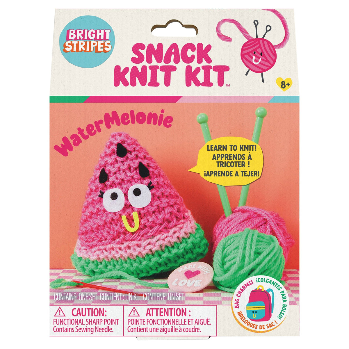 Snack Knit Kit - Watermelonie - Mastermind Toys___251601