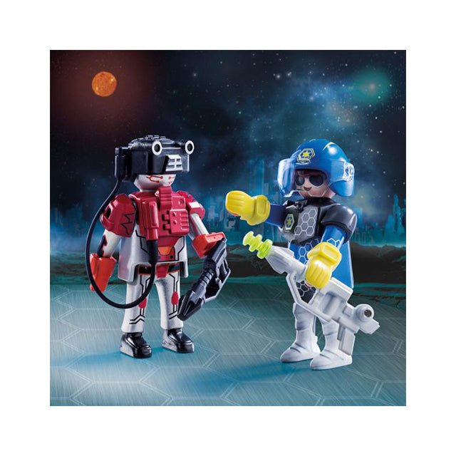Space Police Officer and Thief - Mastermind Toys___217323