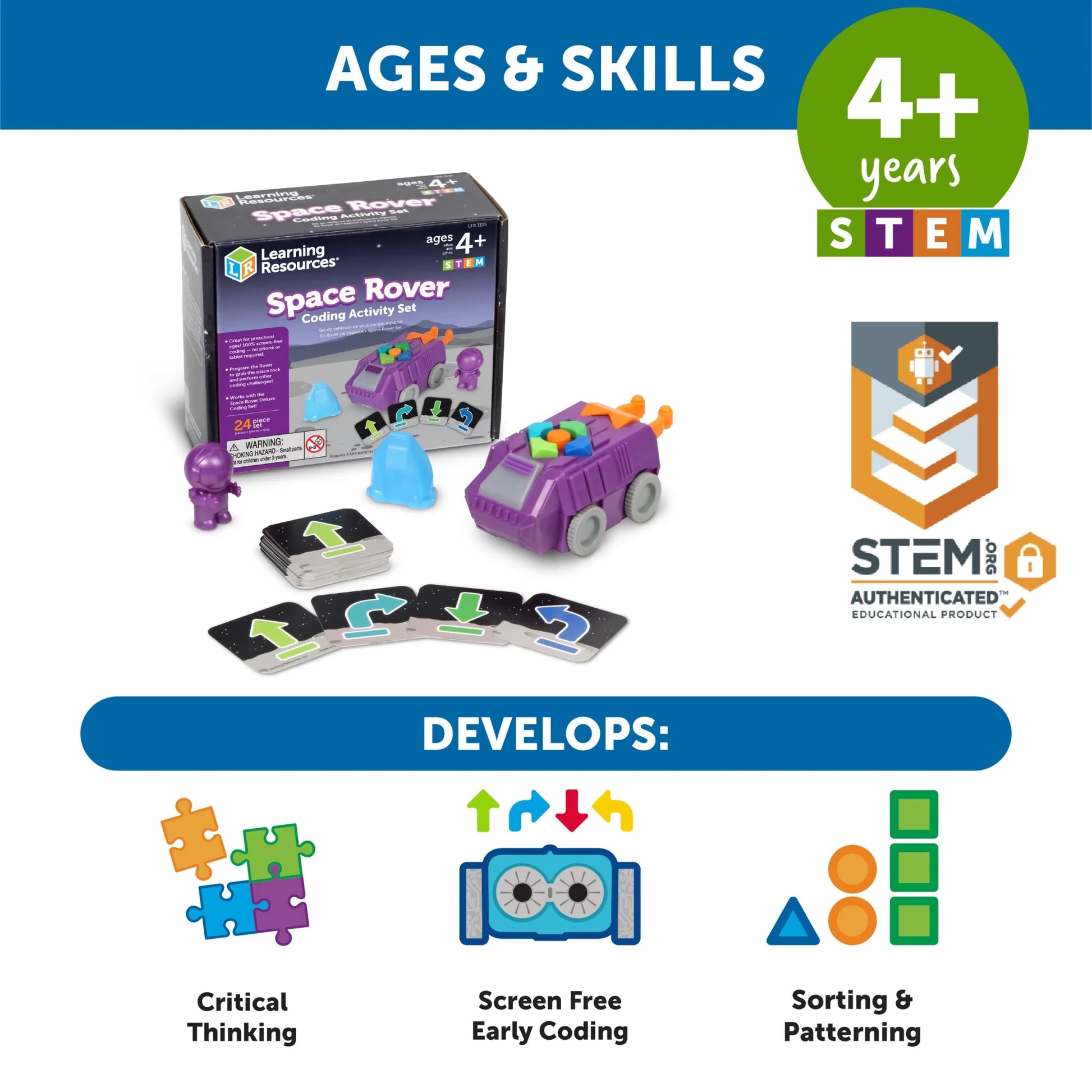 Space Rover Coding Set - Mastermind Toys___255198