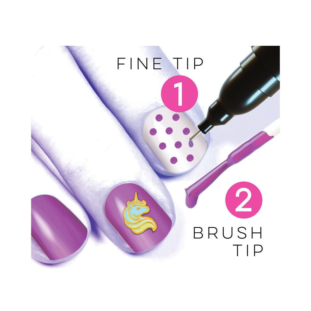 Spa*rkle Dual - Tip Nail Pen Assorted - Mastermind Toys___218439