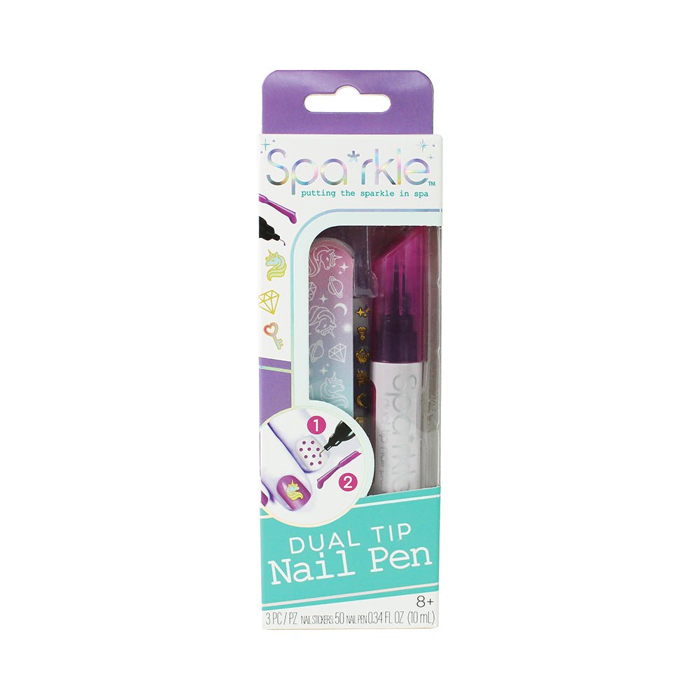 Spa*rkle Dual - Tip Nail Pen Assorted - Mastermind Toys___218439