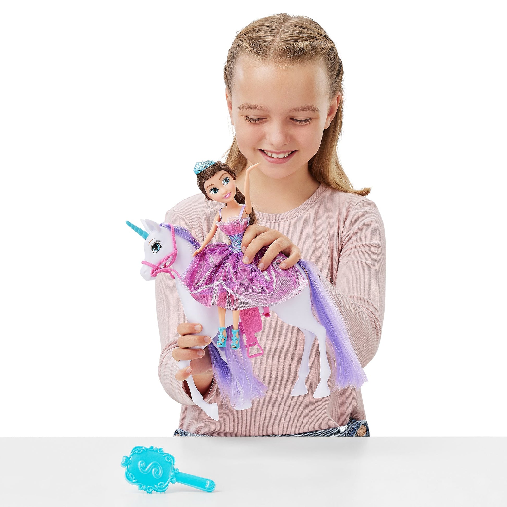 Sparkle Girlz Unicorn and Princess Doll Set - Mastermind Toys___248629
