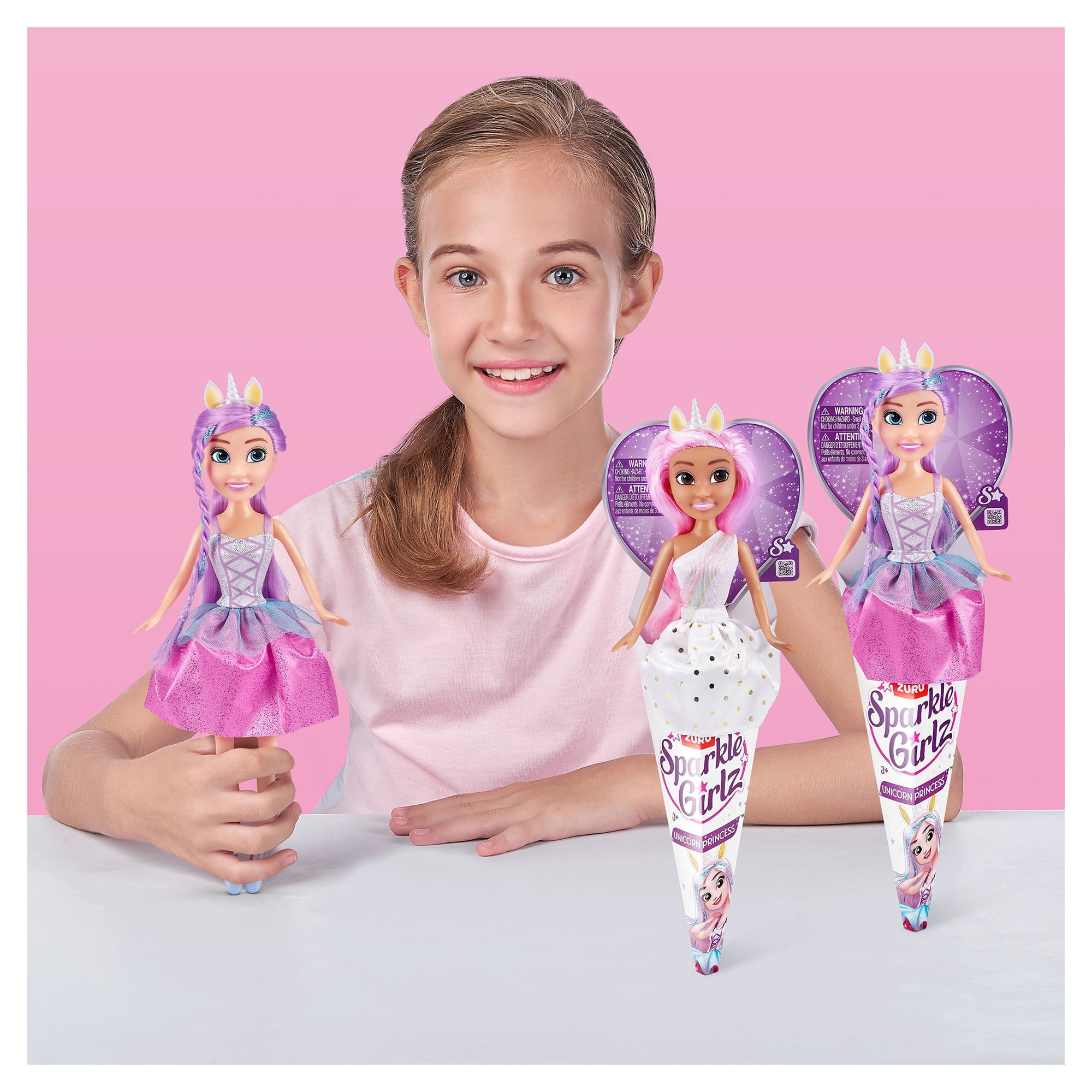Sparkle Girlz Unicorn Cone Doll - Mastermind Toys___248631