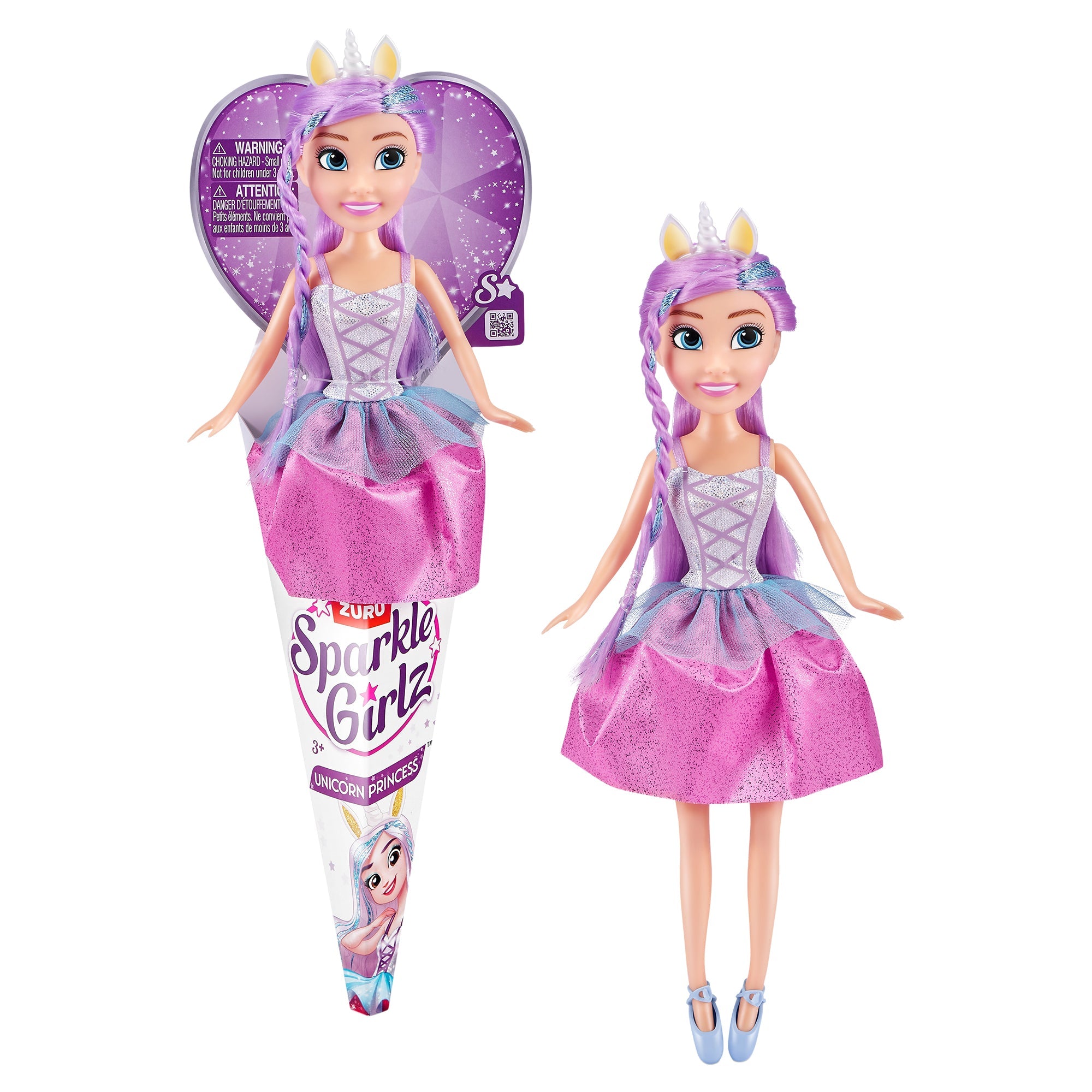 Sparkle Girlz Unicorn Cone Doll - Mastermind Toys___248631