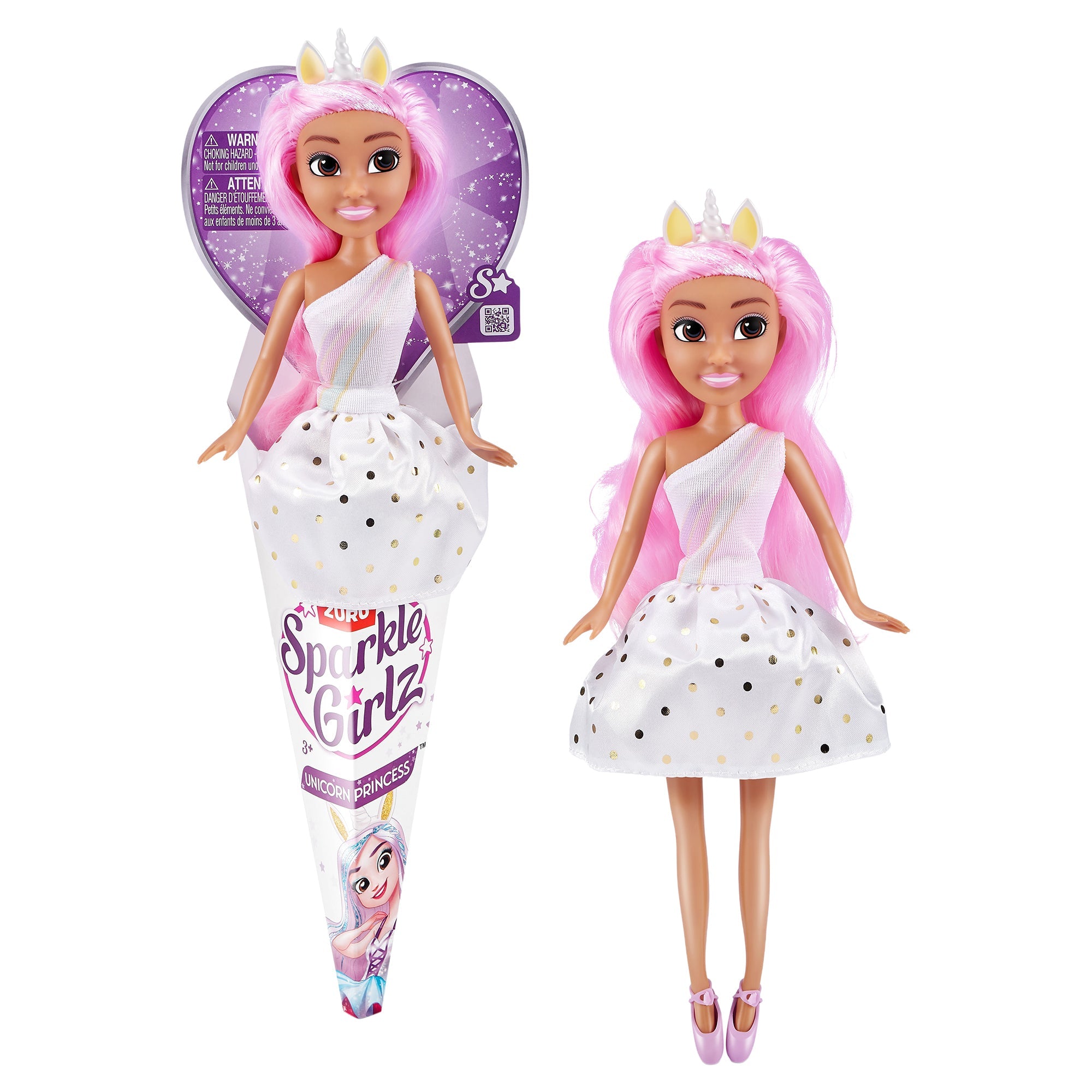 Sparkle Girlz Unicorn Cone Doll - Mastermind Toys___248631