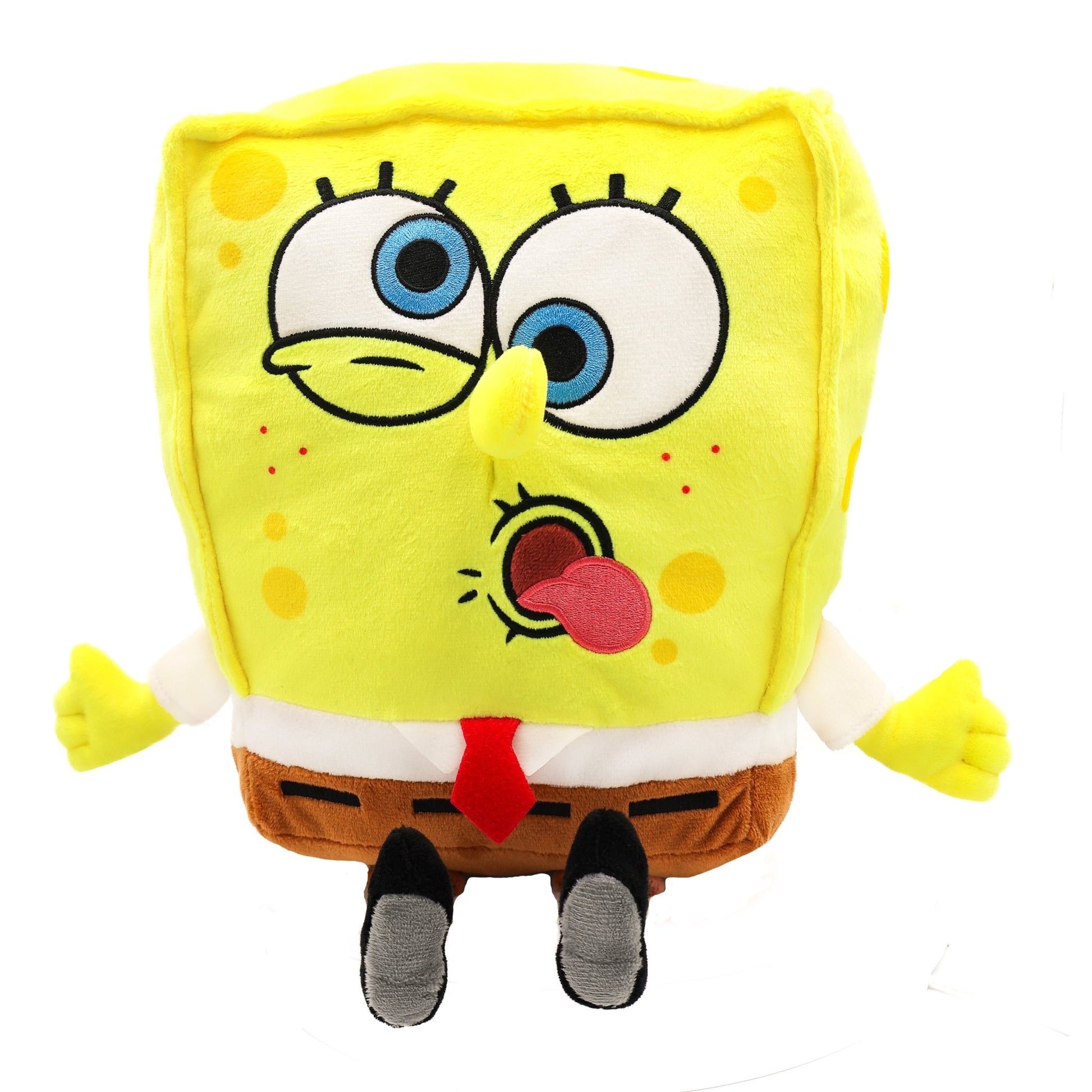 Sponge Bob Funny Face Medium Plush - Mastermind Toys___246157