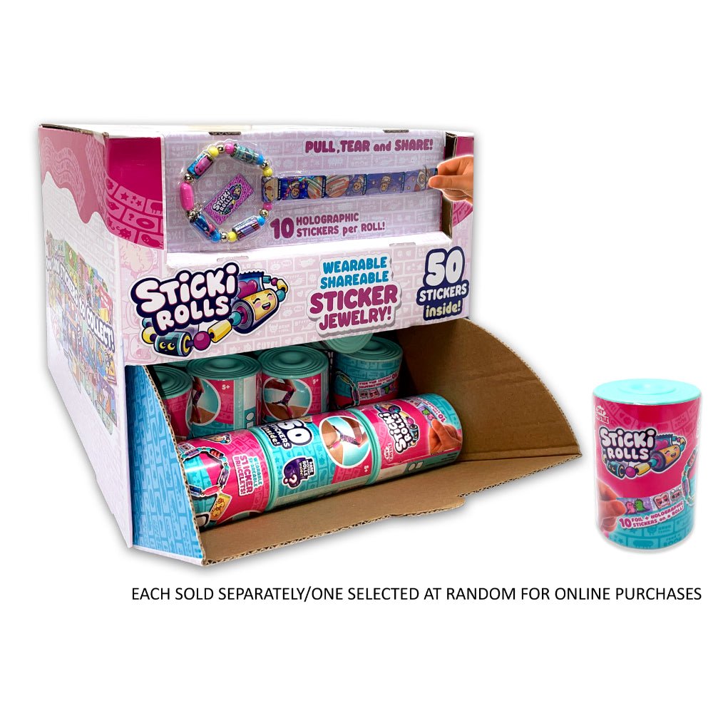 Sticki Rolls Sticki Band Capsule Assorted - Mastermind Toys___246263