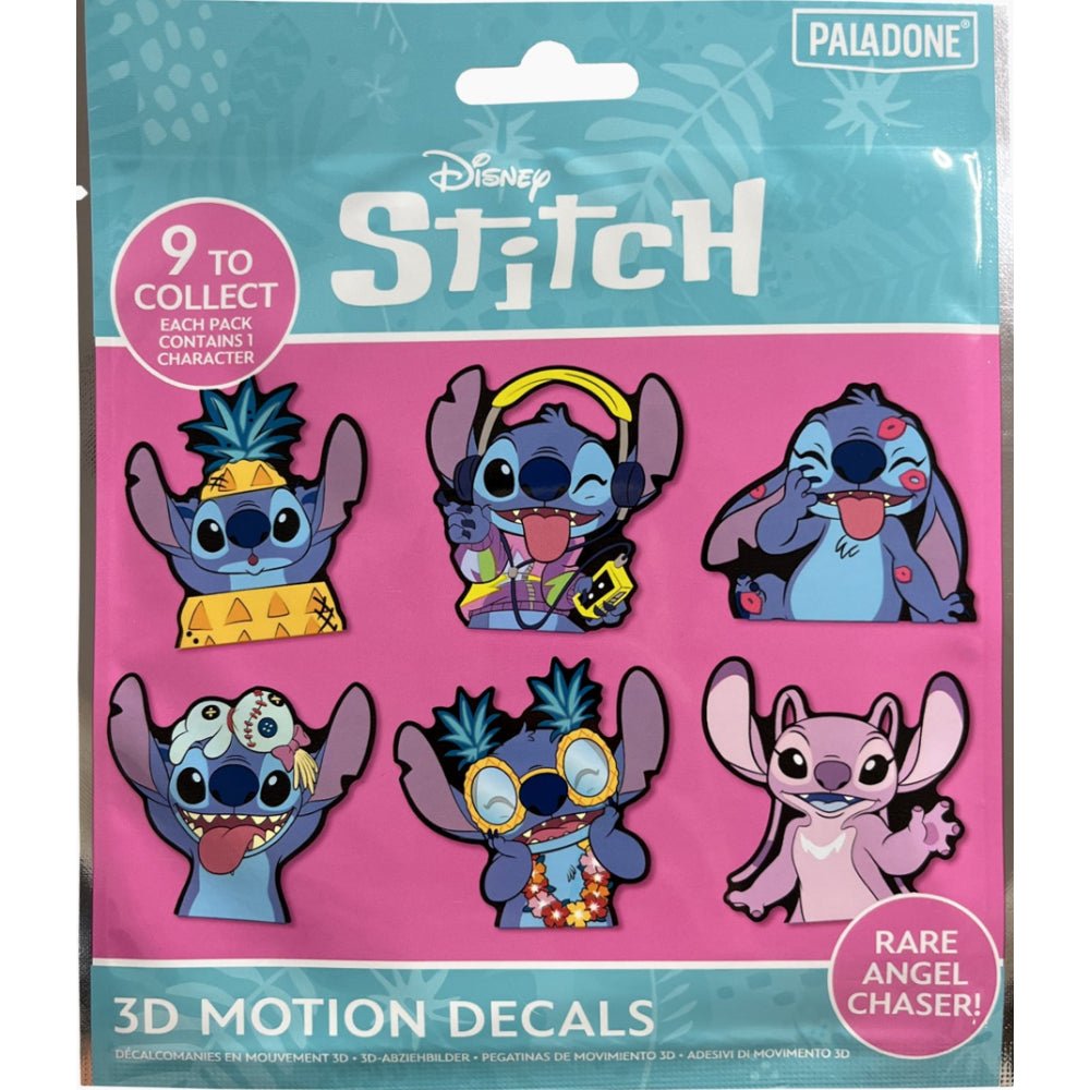 Stitch 3D Motion Decals in Blind Bag - Mastermind Toys___246622
