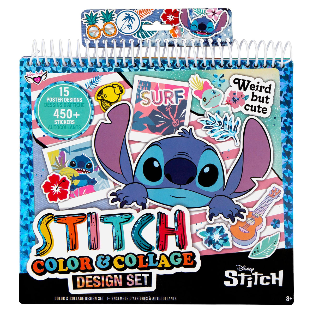 Stitch Colour & Collage Design Set – Mastermind Toys