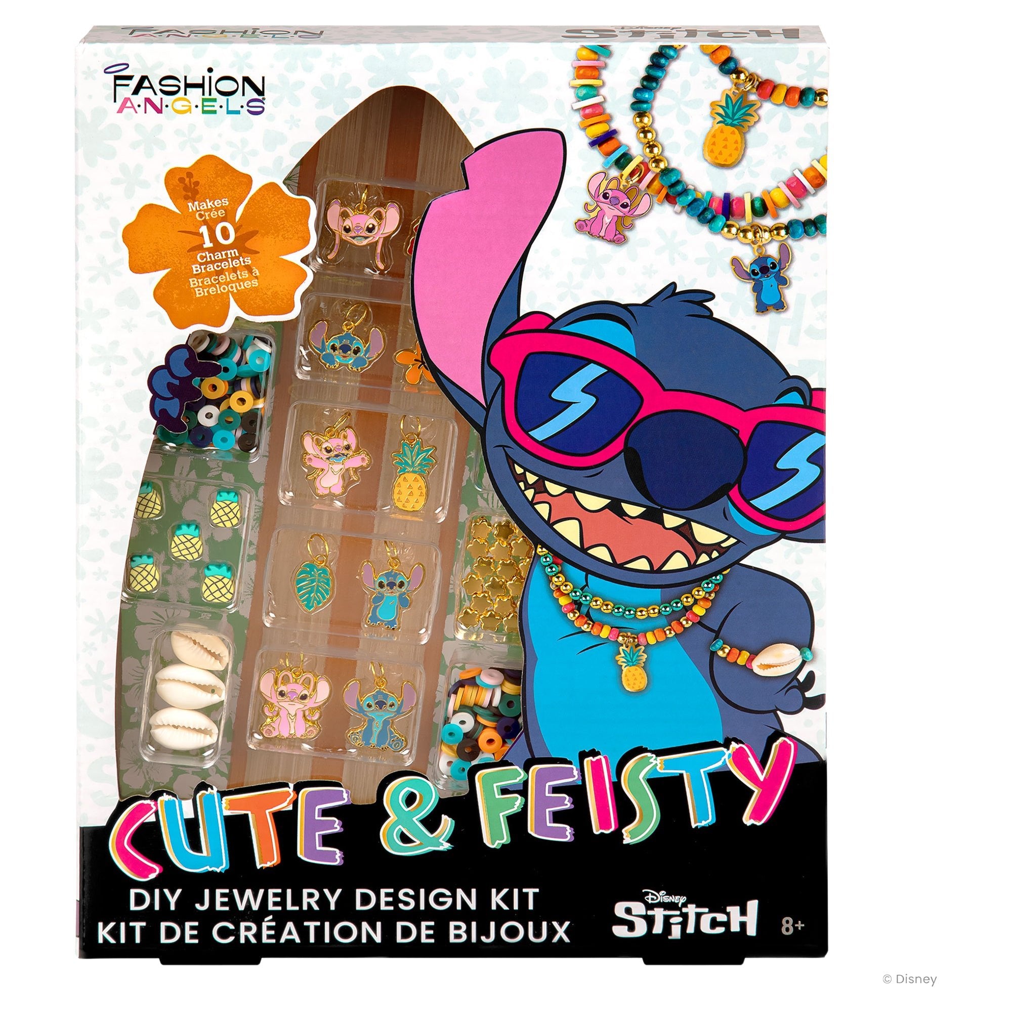 Stitch Cute & Feisty Charm Jewlery Kit - Mastermind Toys___245948