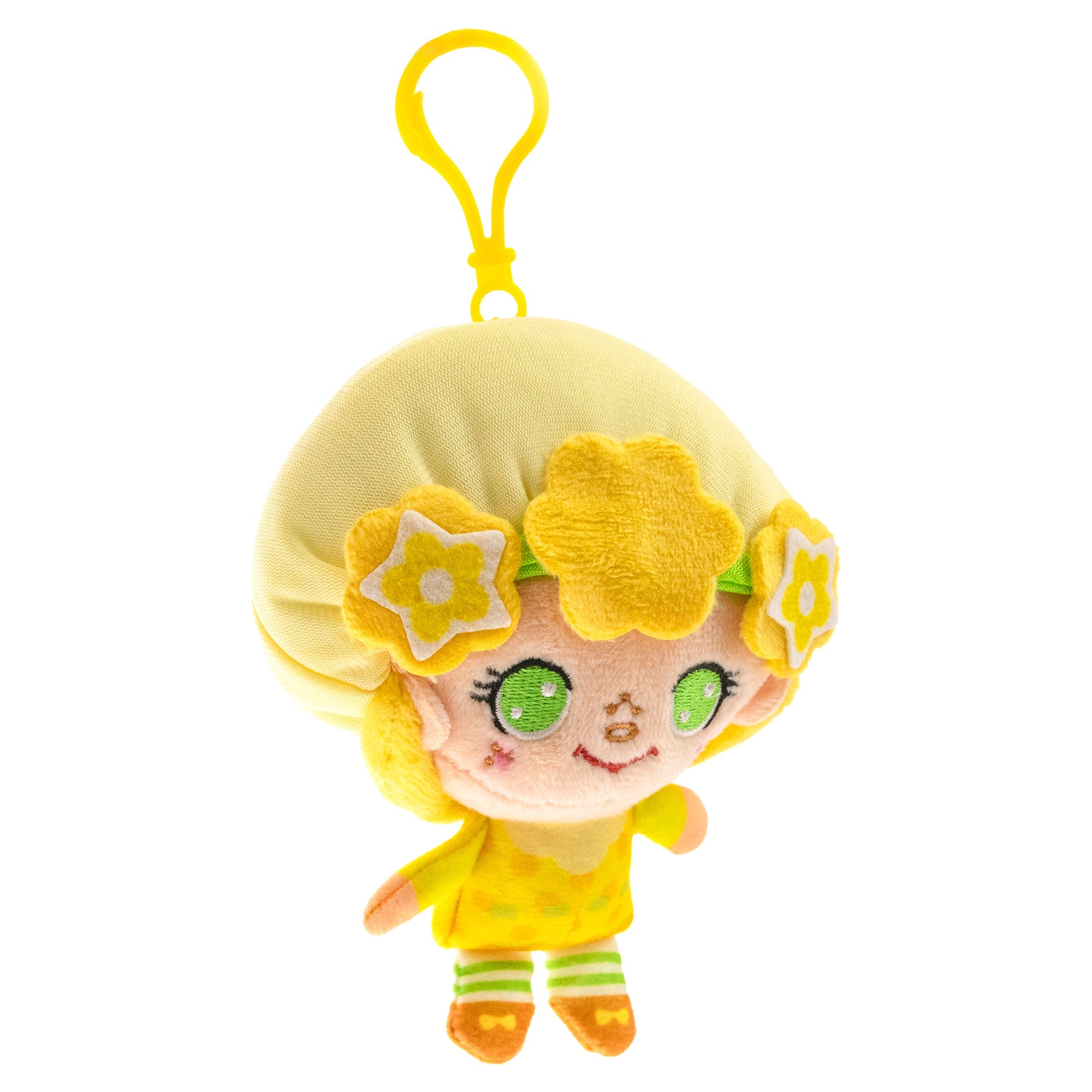 Strawberry Shortcake - Plush Backpack Clips - Lemon Meringue - Mastermind Toys___249027