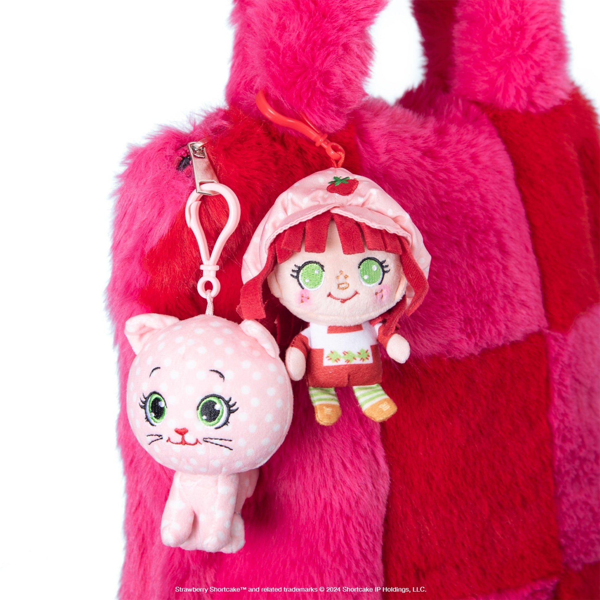 Strawberry Shortcake - Plush Backpack Clips - Orange Blossom - Mastermind Toys___249028