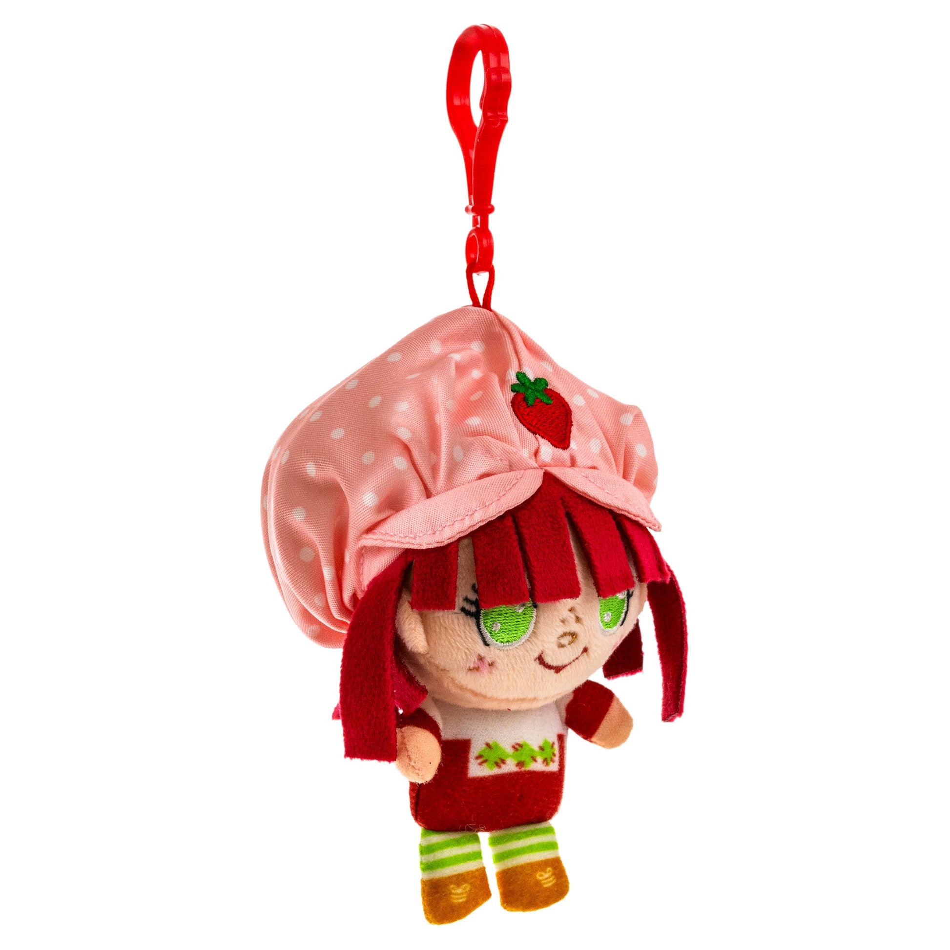 Strawberry Shortcake - Plush Backpack Clips - Strawberry Shortcake - Mastermind Toys___249026