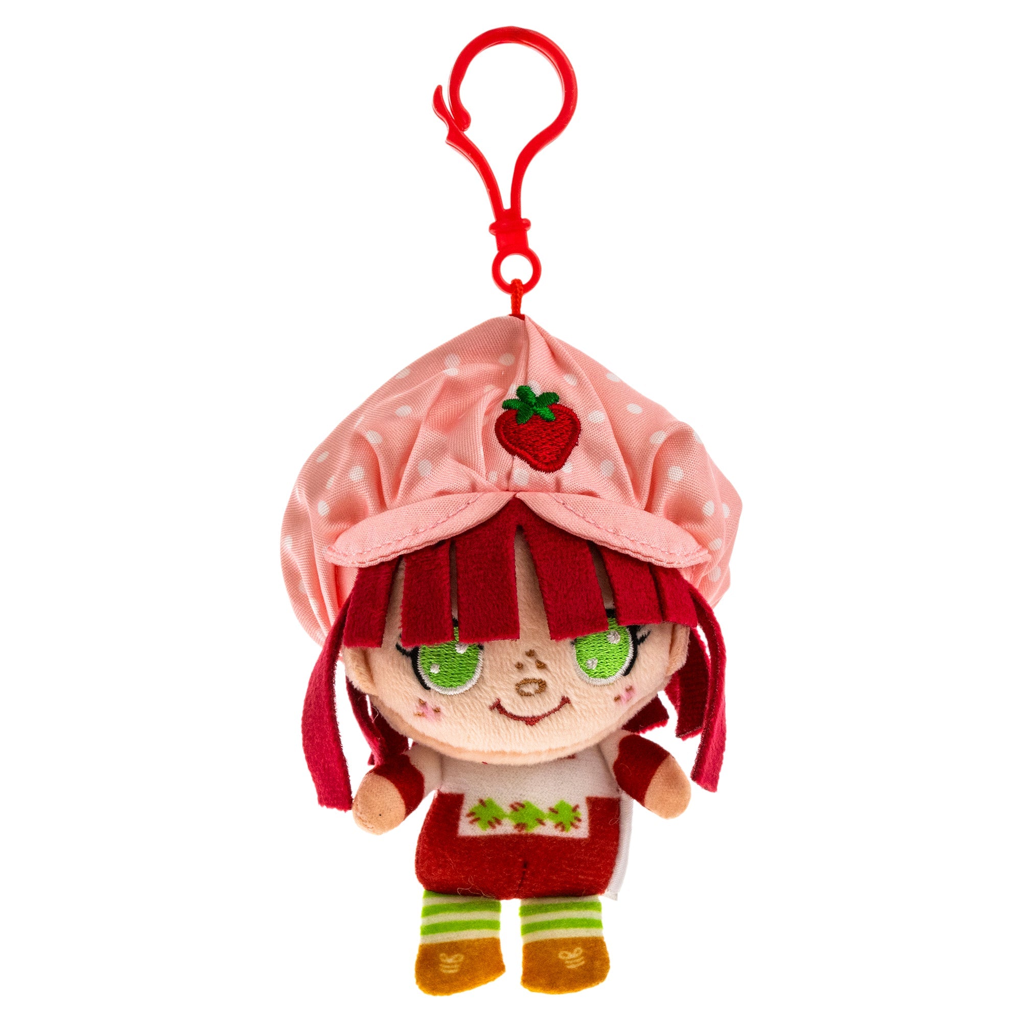 Strawberry Shortcake - Plush Backpack Clips - Strawberry Shortcake - Mastermind Toys___249026