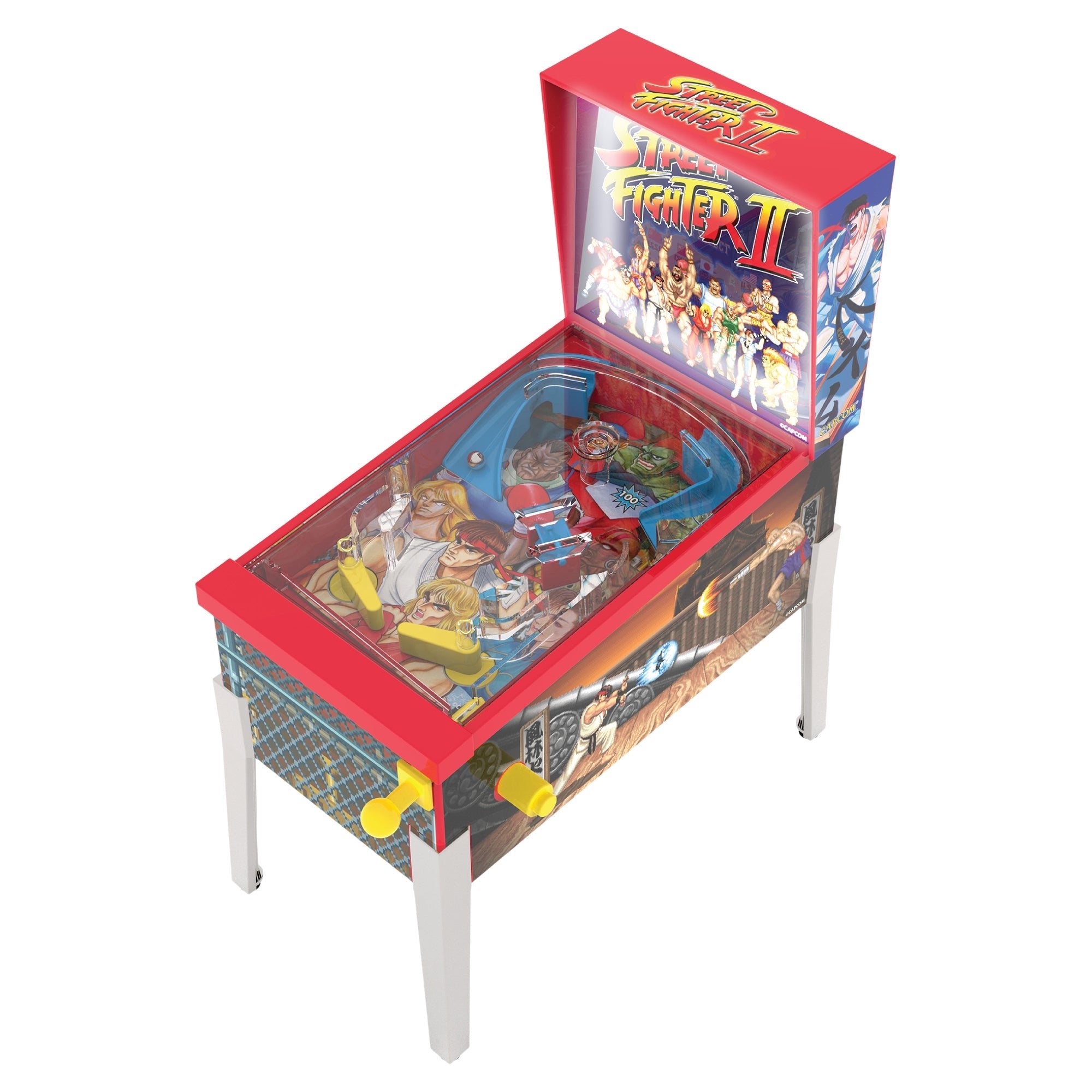Street Fighter II Mini Arcade Pinball - Mastermind Toys___247185