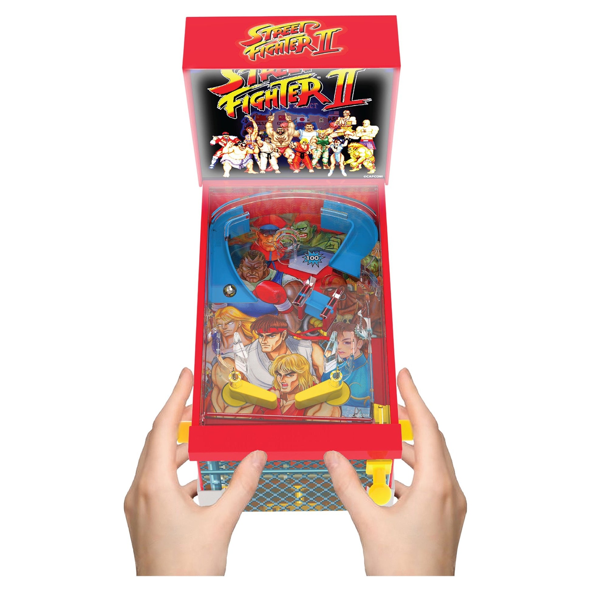 Street Fighter II Mini Arcade Pinball - Mastermind Toys___247185