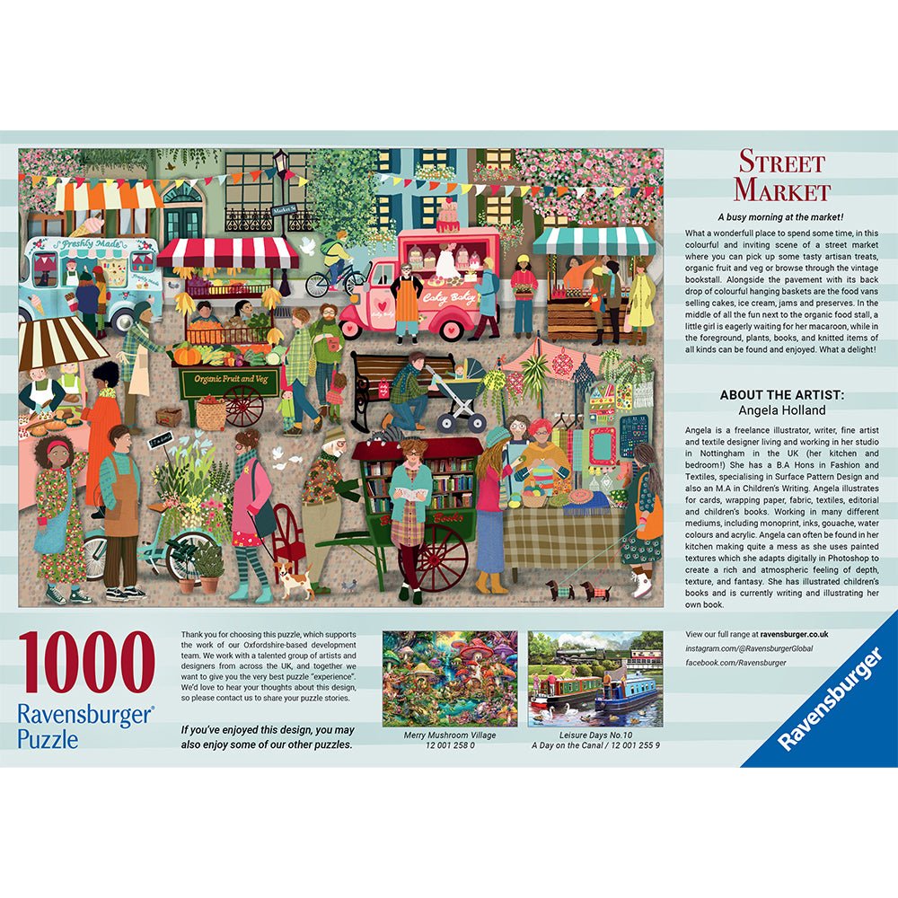 Street Market 1000 Pc Puzzle - Mastermind Toys___244643