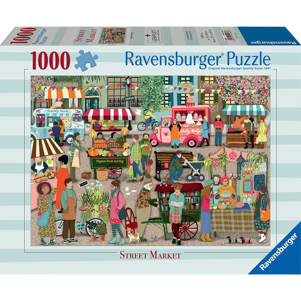 Street Market 1000 Pc Puzzle - Mastermind Toys___244643