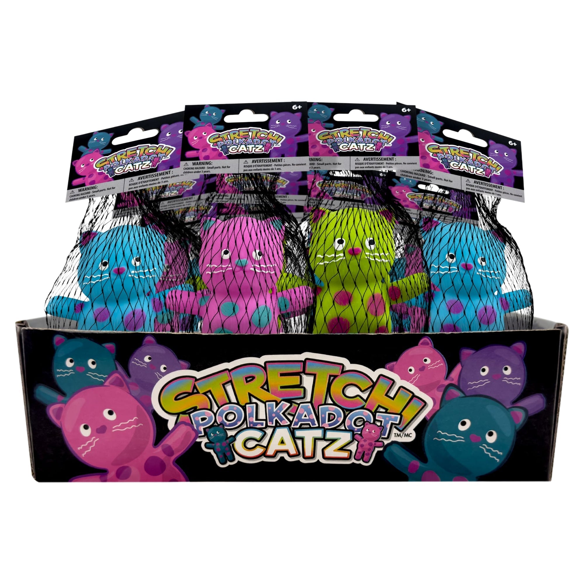 Stretchy Polka Dot Catz - Mastermind Toys___248719