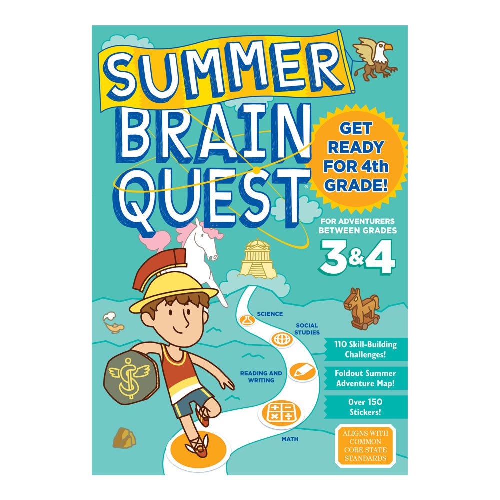 Summer Brain Quest Between Gr 3 & 4 - Mastermind Toys___202769