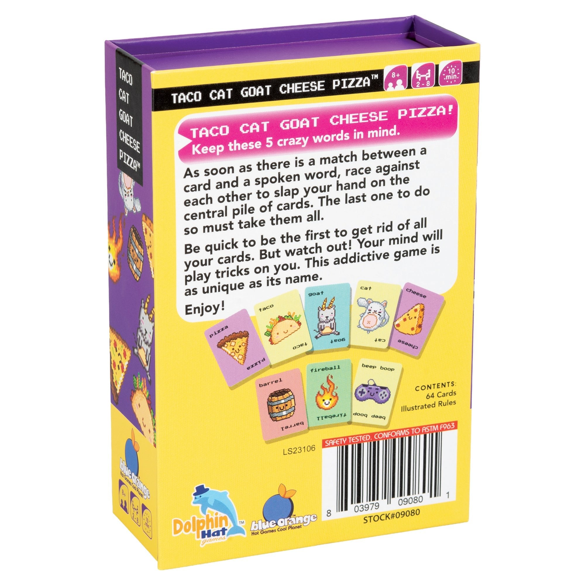 Taco Cat Goat Cheese Pizza 8 - Bit Edition - Mastermind Toys___238330