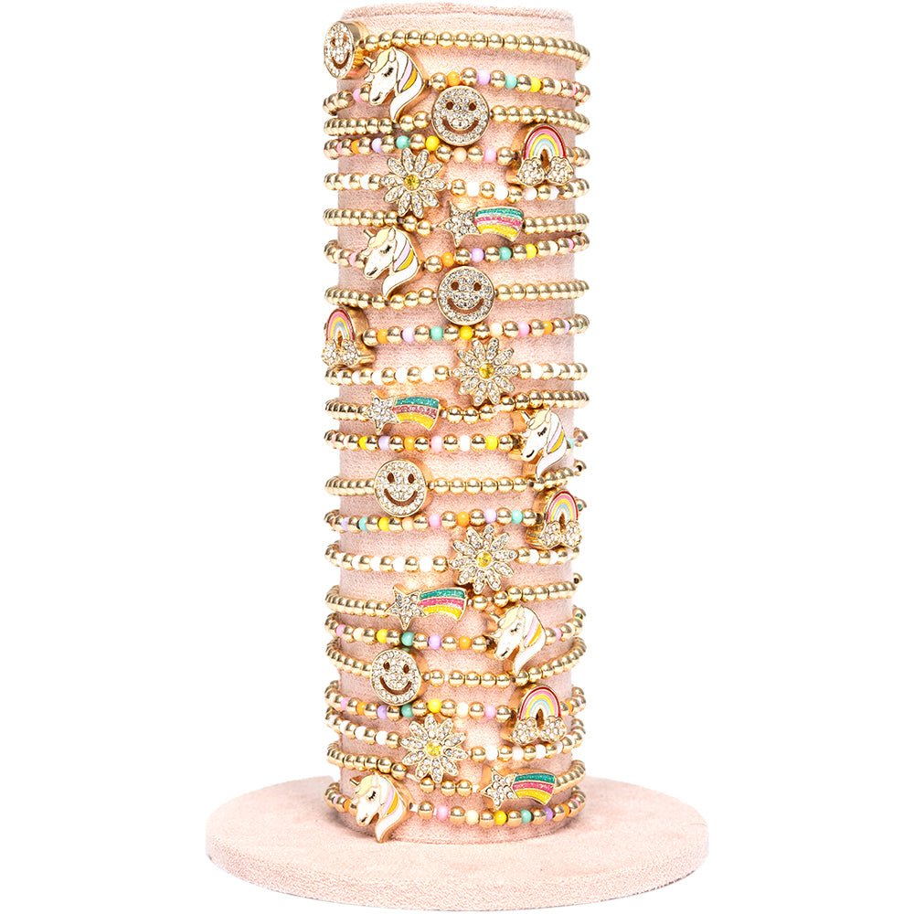 Taylor's BestieBracelets w/ Velvet Disp 24pcs Asst - Mastermind Toys___238895