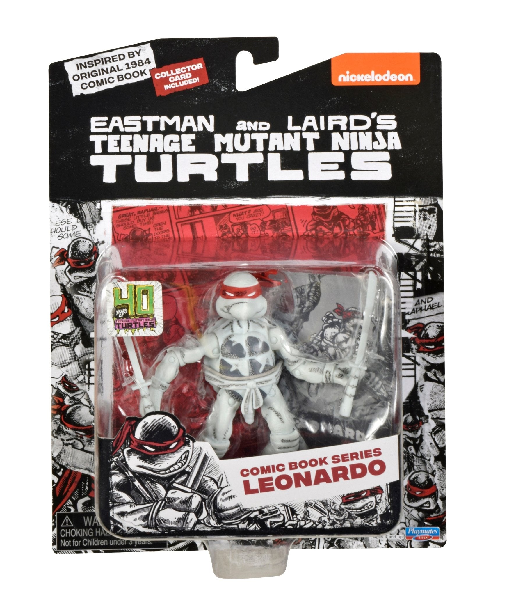 Teenage Mutant Ninja Turtles B&W Comic Book Series - Leonardo (Eng) - Mastermind Toys___246486