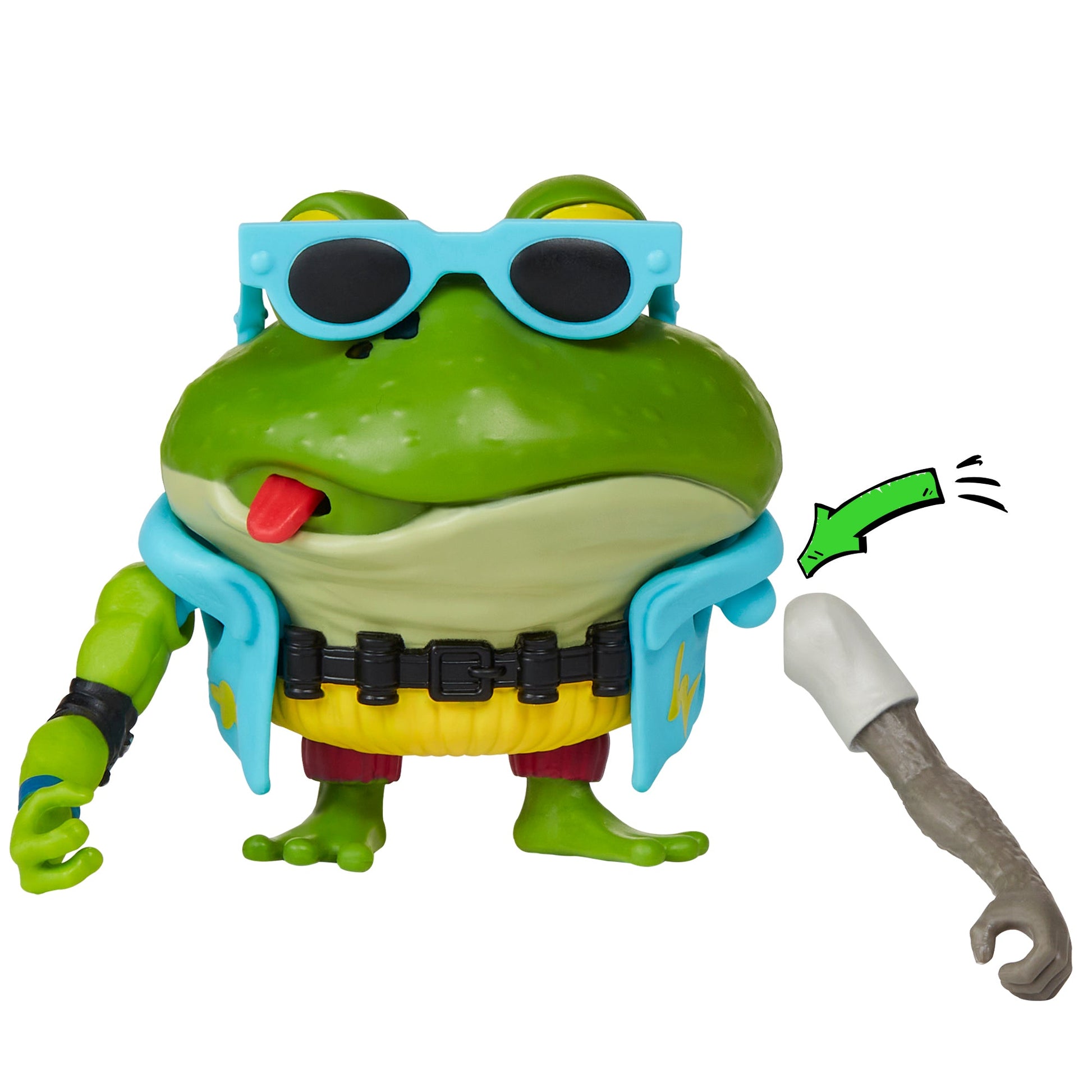 Teenage Mutant Ninja Turtles Mix & Match Genghis Frog Figure (Eng) - Mastermind Toys___246451