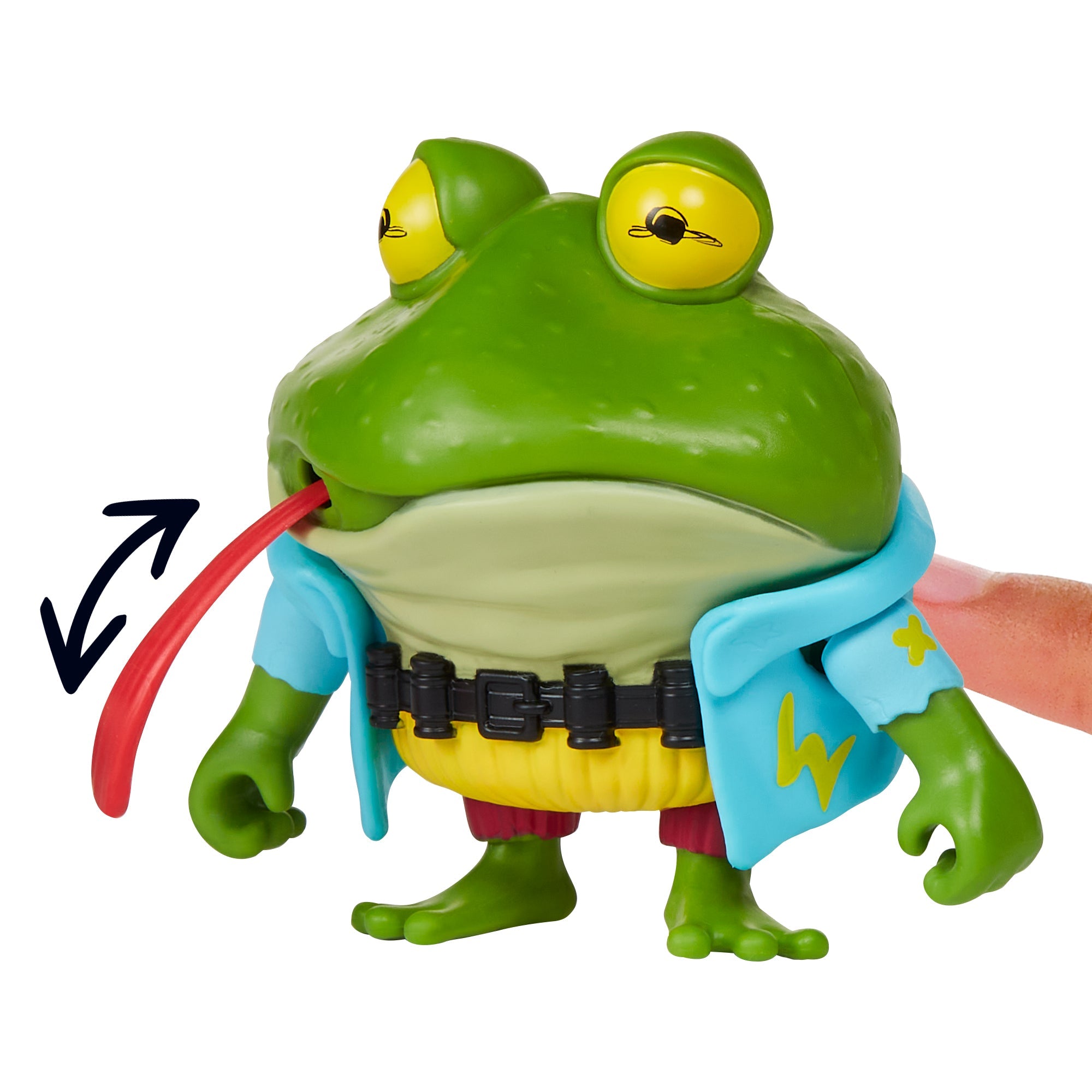 Teenage Mutant Ninja Turtles Mix & Match Genghis Frog Figure (Eng
