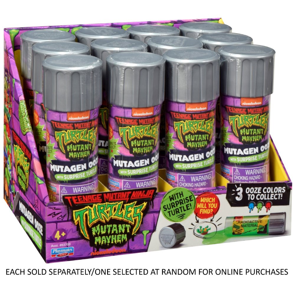 Teenage Mutant Ninja Turtles Movie Basic Ooze Cannister Assorted A - Mastermind Toys___246457