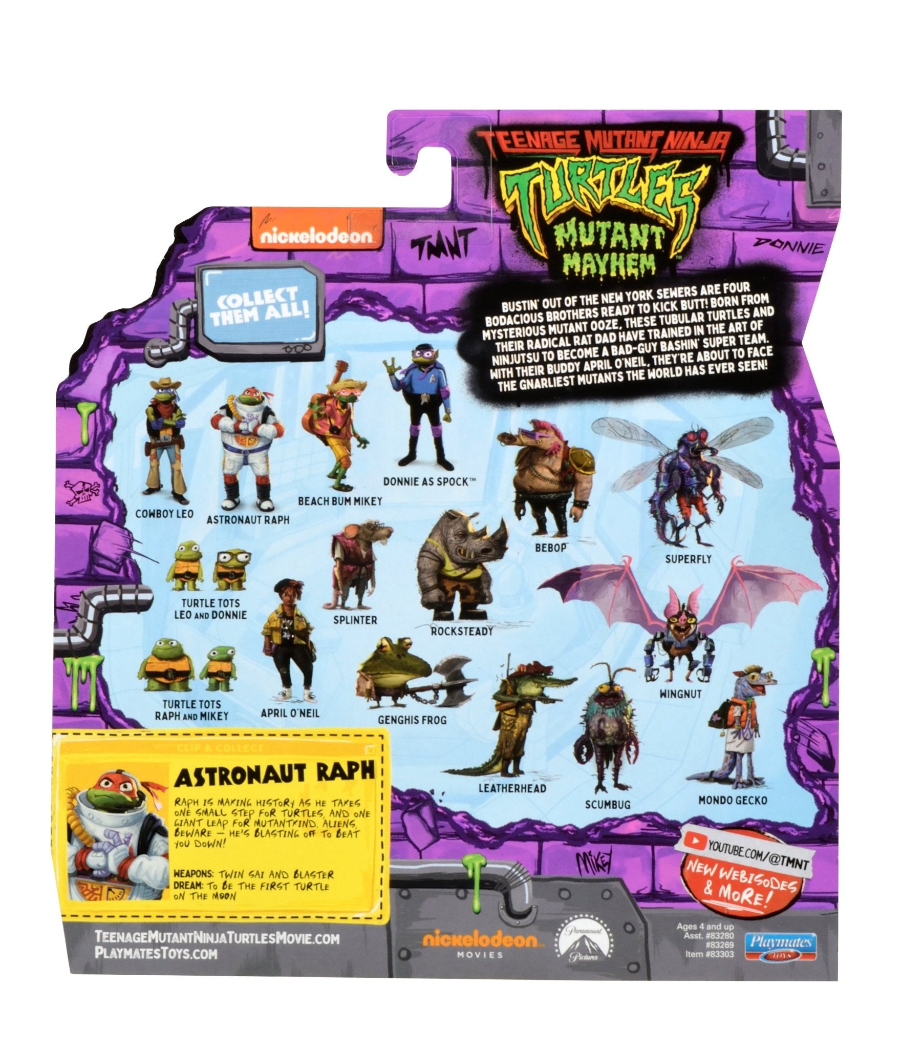 Teenage Mutant Ninja Turtles Movie Figure Turtle In Disguise - Astronaut Raph - Mastermind Toys___246466