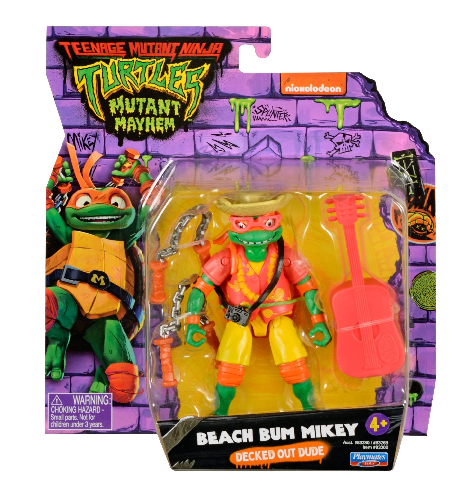 Teenage Mutant Ninja Turtles Movie Figure Turtle In Disguise - Surfer Mikey - Mastermind Toys___246465